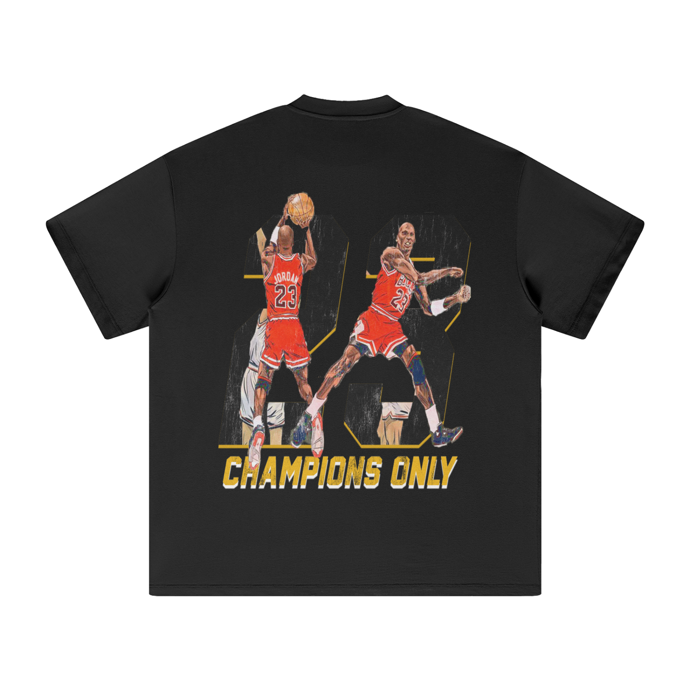 OMERTA "For Champions Only" Black Tee
