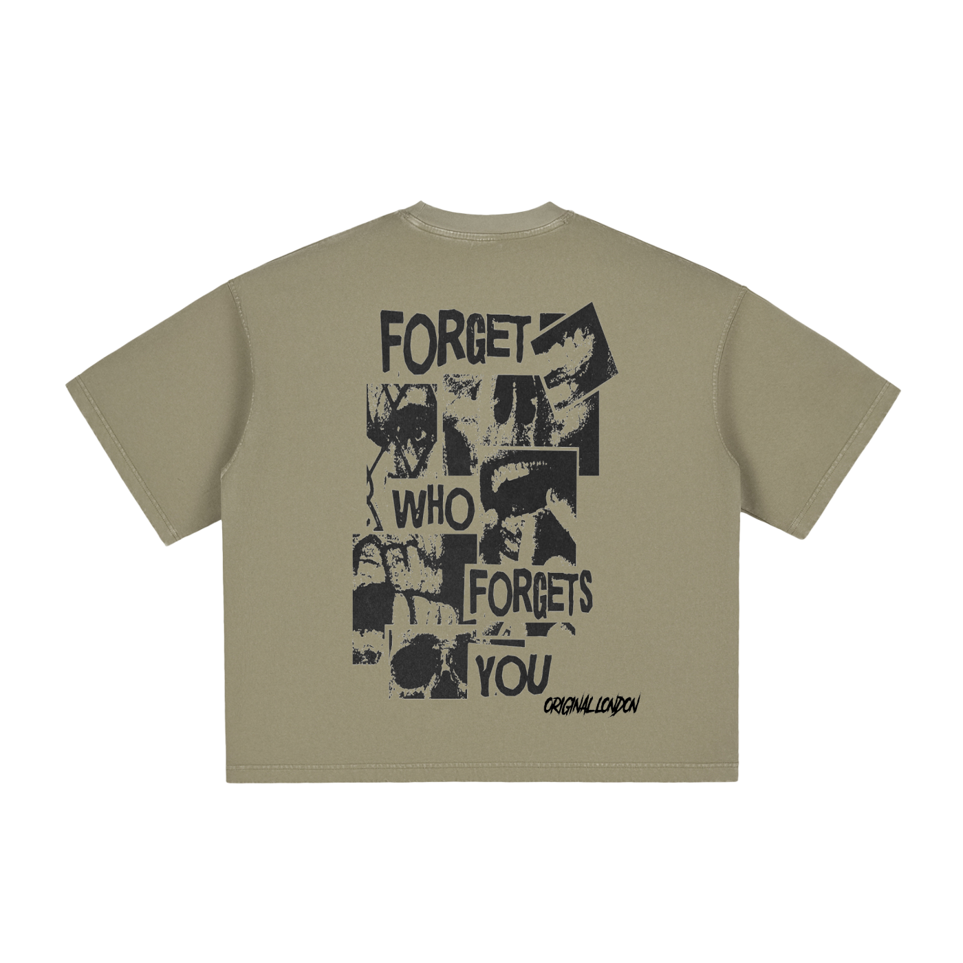 Original London "I Was Good Enough" Vintage Washed Boxy T-Shirt