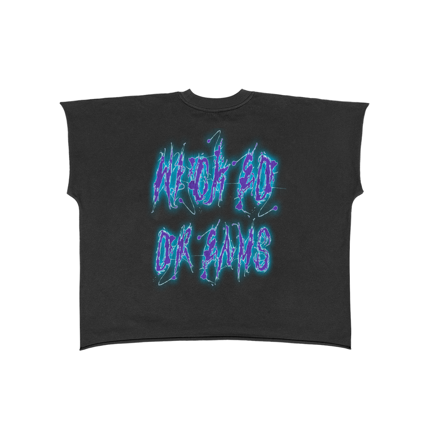 Original London "Wicked Dreams" Raw Edge Boxy Non-Shrink T-Shirt