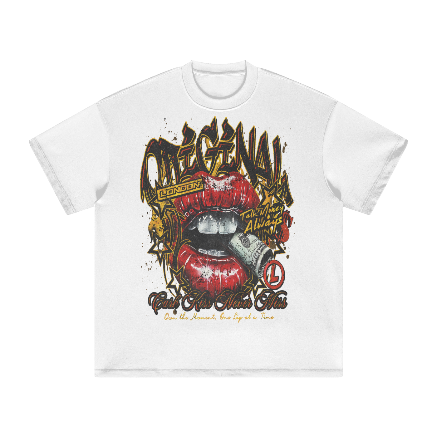 Cash Kiss Black T-shirt