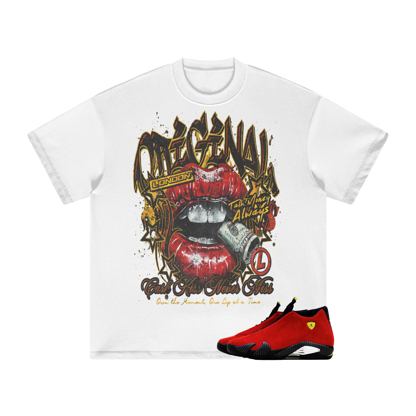 Cash Kiss Black T-shirt