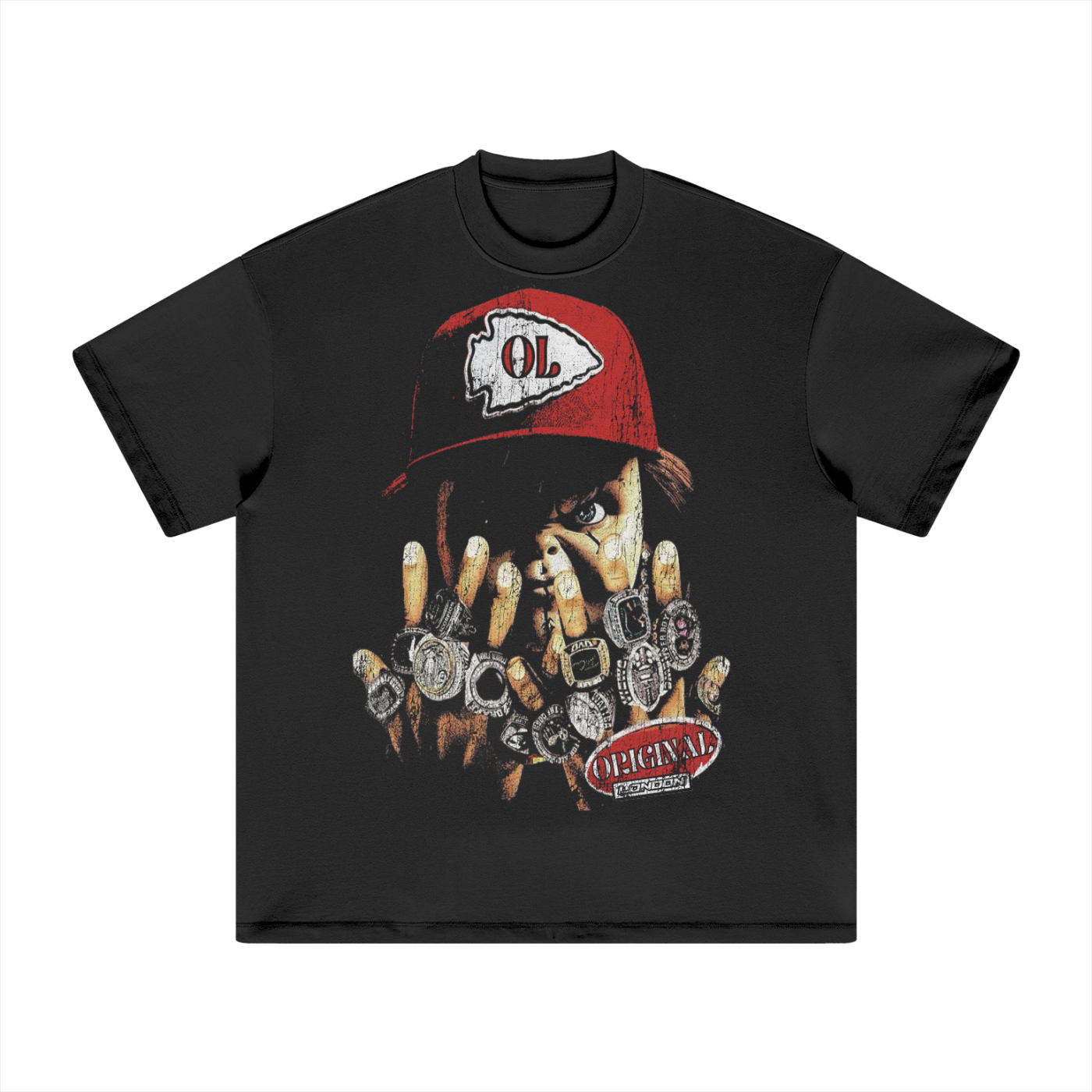Original London "Wanna Play?" Black T-Shirt