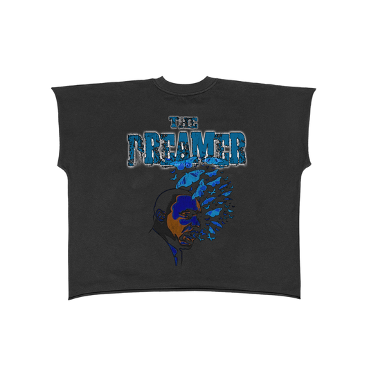 Original London "The Dreamer" Raw Edge Boxy Non-Shrink T-Shirt