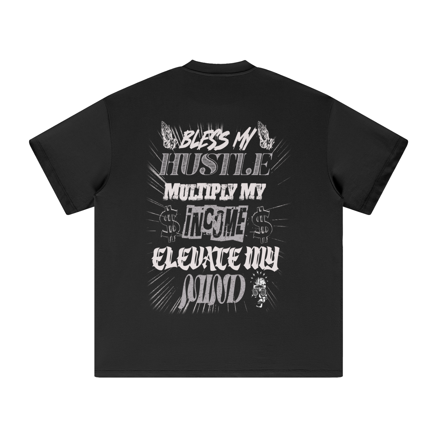 OMERTA "Ski Mask Way" Black Tee