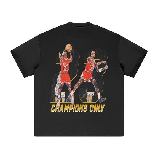 OMERTA "For Champions Only" Black Tee