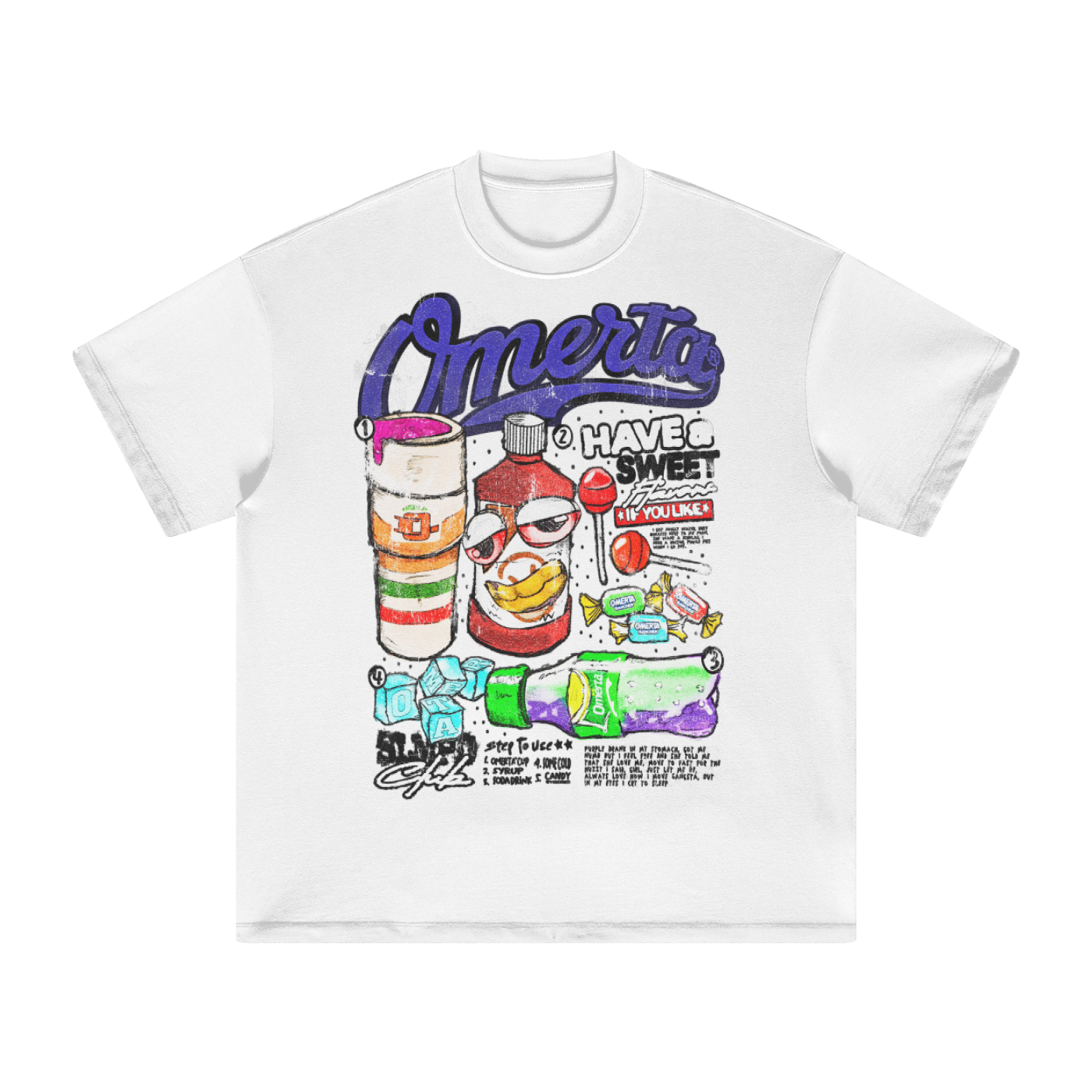 Original London "Have a Sweet"-Heavyweight Earth Tone T-Shirt