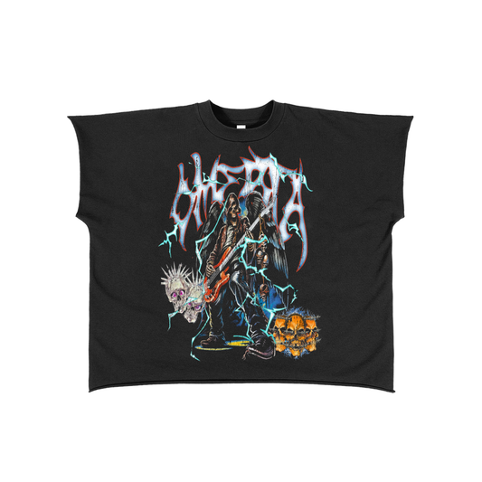 Omerta "Death Angel Rocker" Boxy Non-Shrink T-Shirt