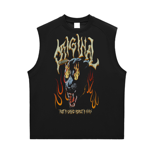 Trust Is Earned Black Tank Top