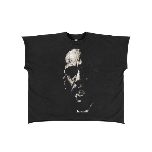 Raw Edge Boxy Non-Shrink T-Shirt