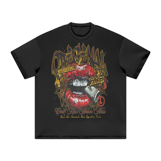 Cash Kiss Black T-shirt
