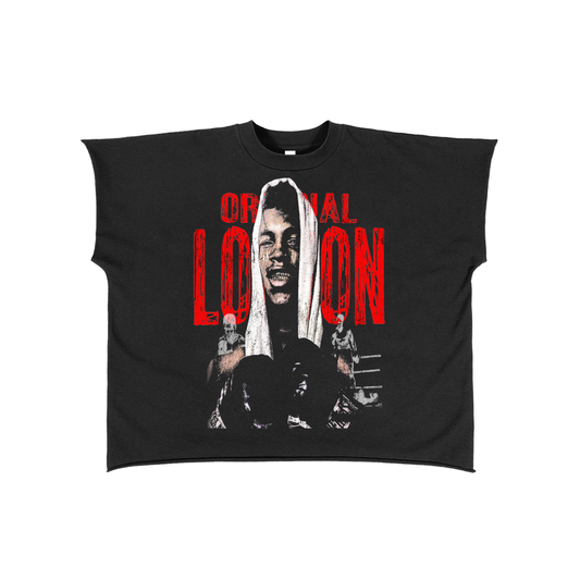 Original London "Ali" Raw Edge Boxy Non-Shrink T-Shirt