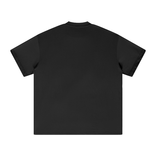 OMERTA "Friday N The Hood" Black Tee
