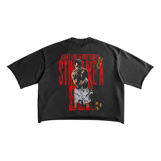 Original London "Ali" French Terry Raw Edge T-shirt