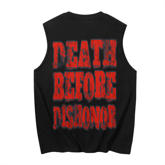 Original London" Death Before Dishonor"  Sleeveless Tank Top
