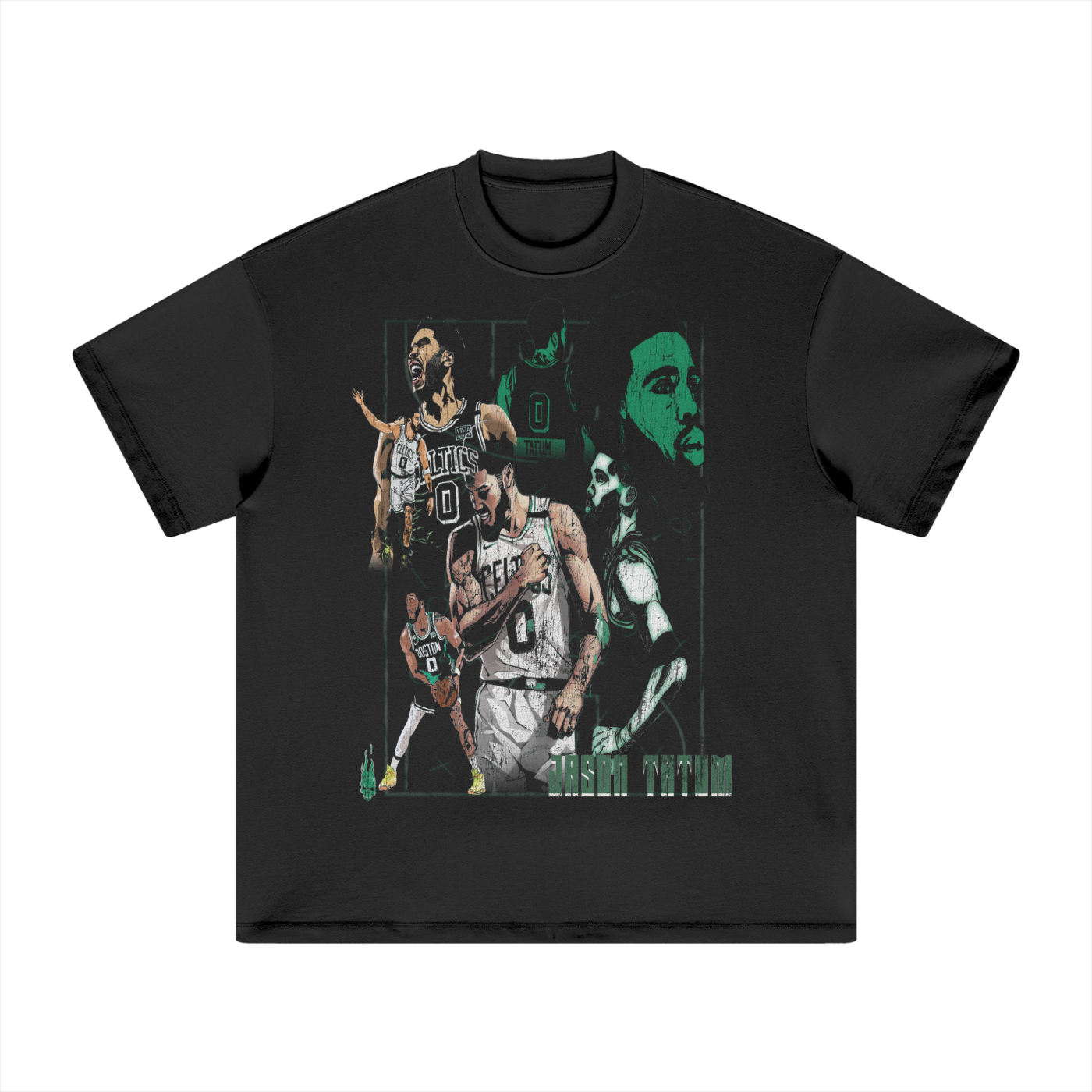 OMERTA "Big Deuce" Black Tee