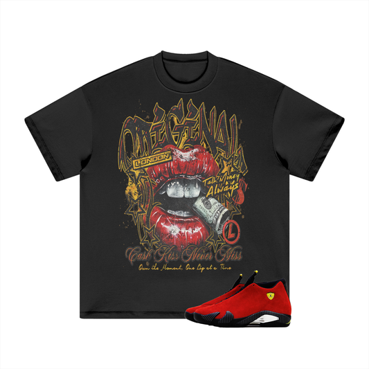 Cash Kiss Black T-shirt