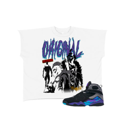 "Original London" Fear Comes Later" Boxy Non-Shrink T-Shirt