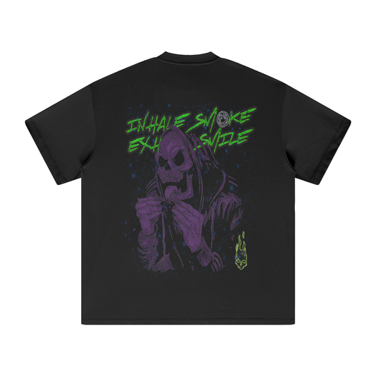 OMERTA "Smoke Ghost" Black Tee