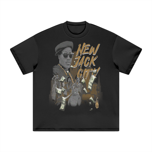 OMERTA "FOR THE LOVE OF MONEY" BLACK TEE