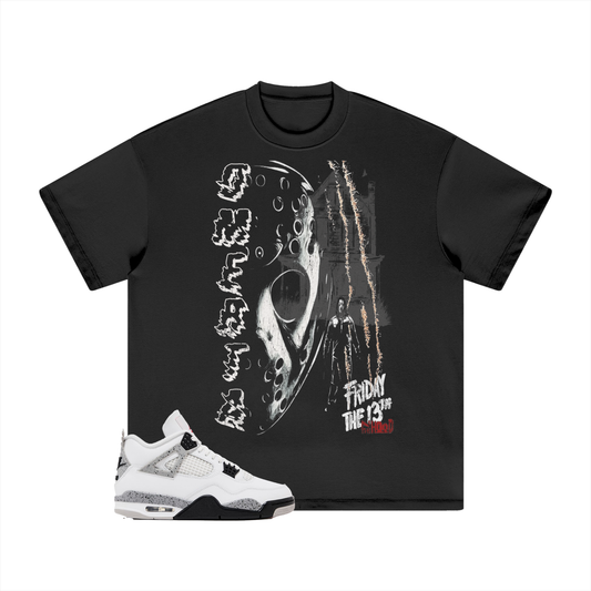 OMERTA "Friday N The Hood" Black Tee